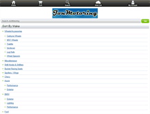 Tablet Screenshot of jonmotoring.com